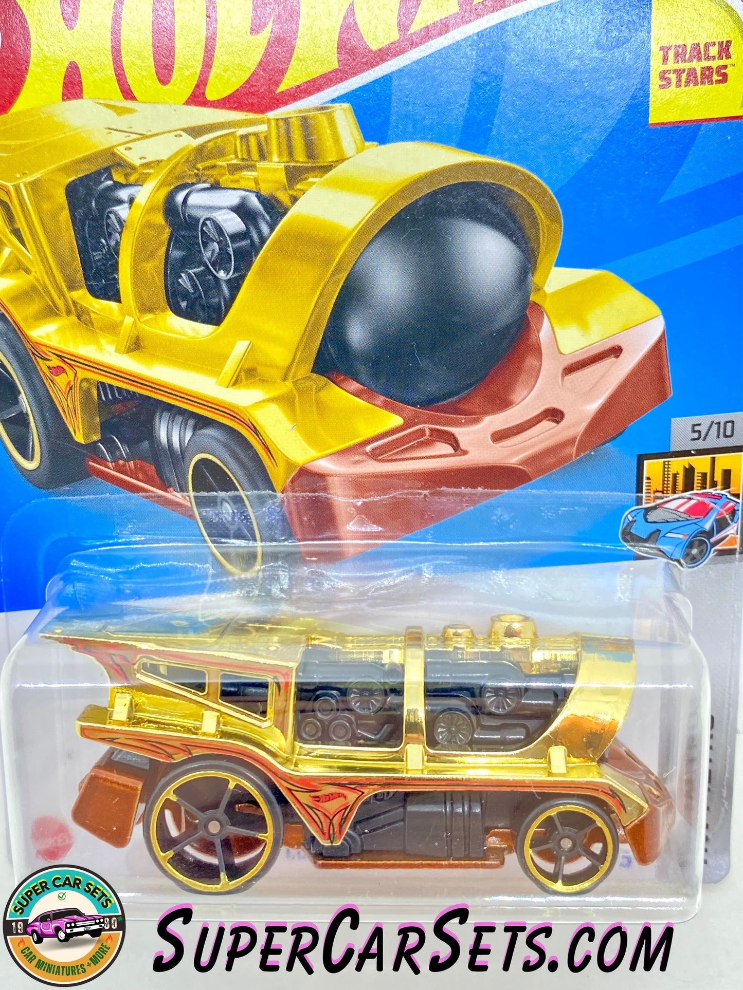 Loco Motorin’ (gold colour) - Hot Wheels HW Metro - 2022 (5/10) (31/250)