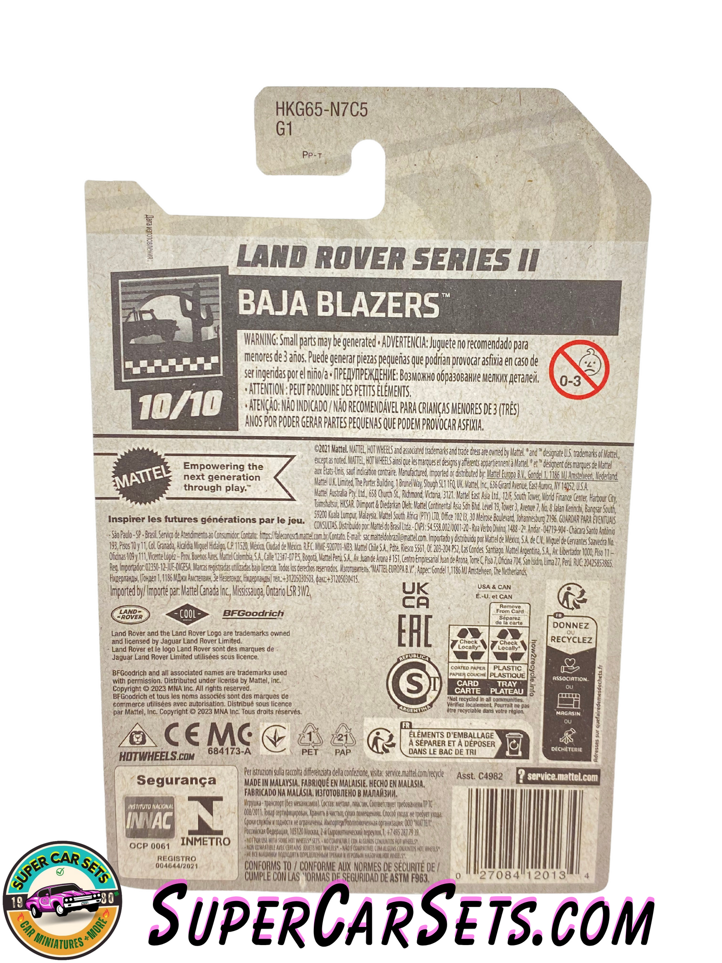 Land Rover Series II - Hot Wheels Baja Blazers - 2023 (10/10) (242/250)