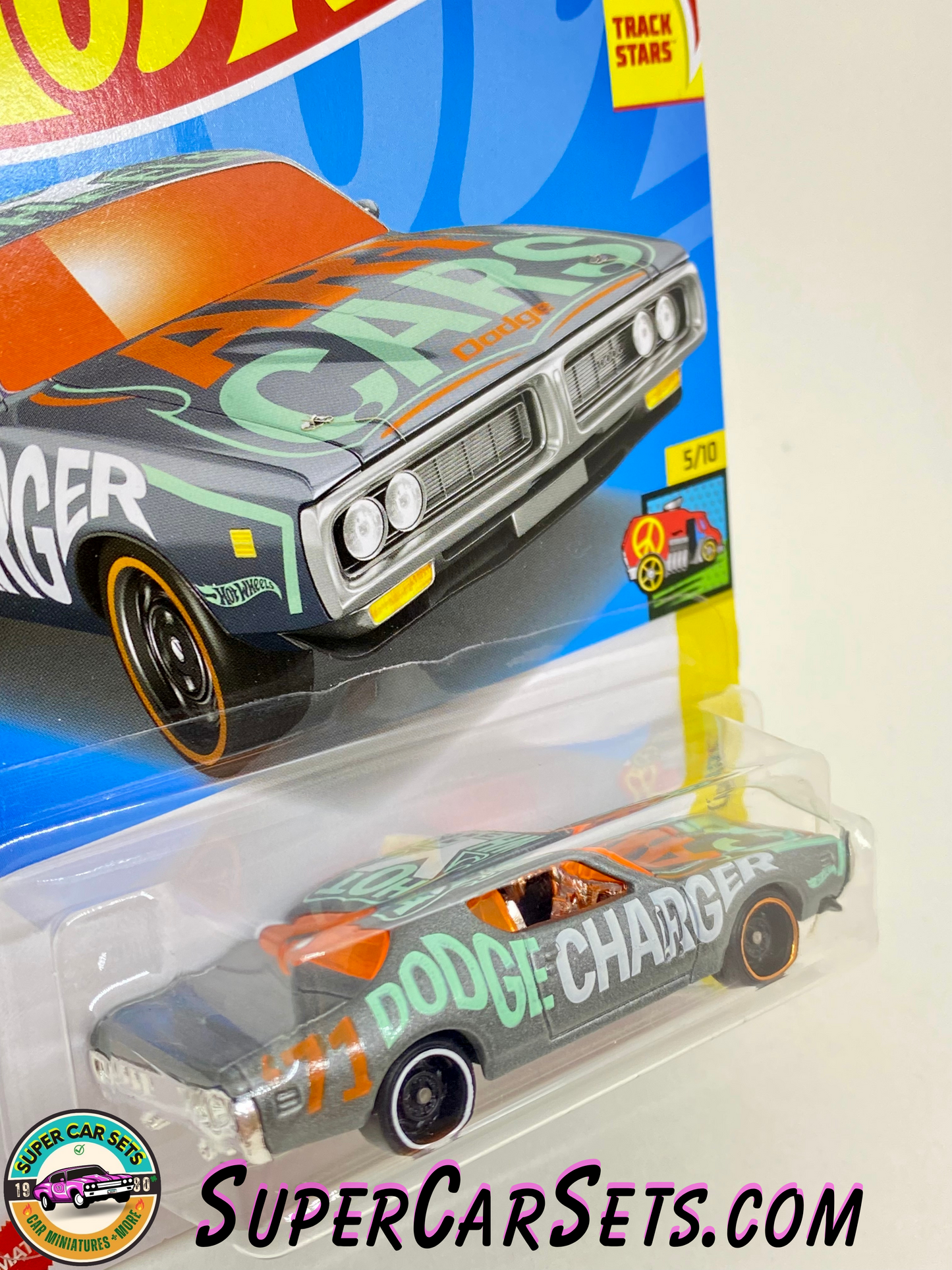 71 Dodge Charger - Hot Wheels HW Art Cars 2022 (5/10)