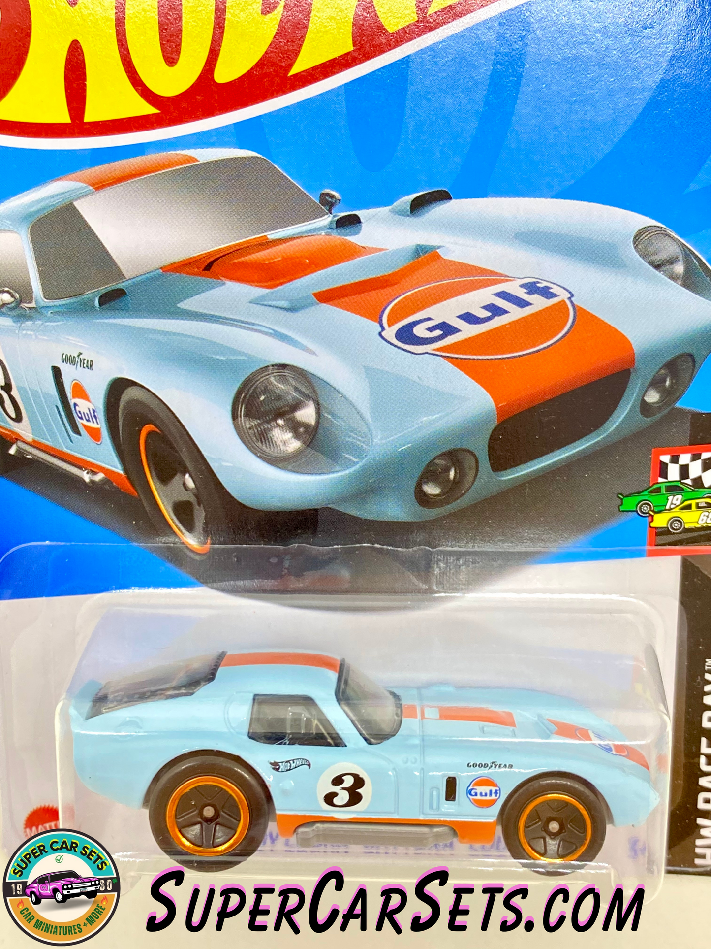 Shelby Cobra “Daytona Coupe” - Hot Wheels HW Race Day - 2024 (5/10) (122/250)