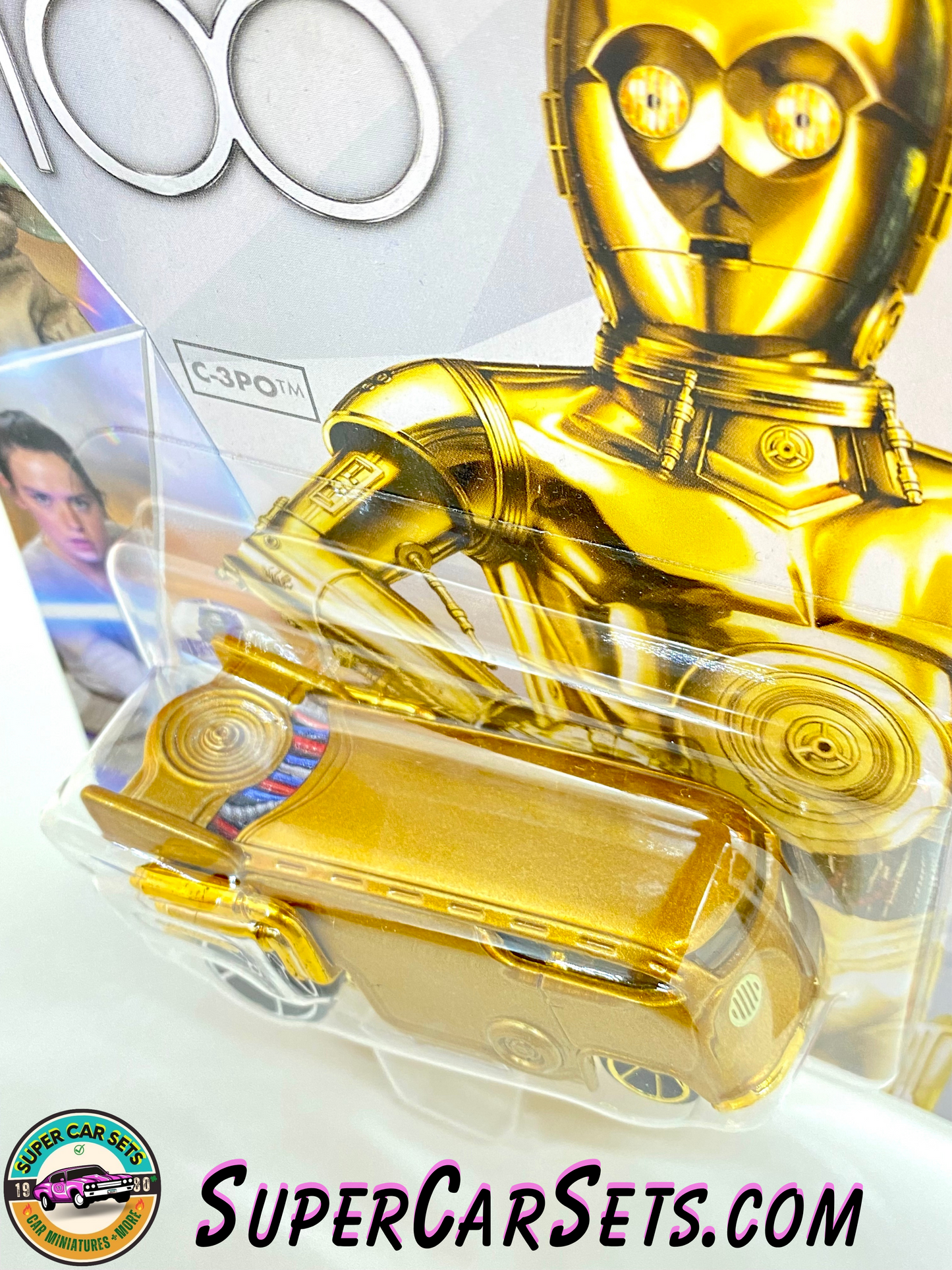 Star Wars - C-3PO - Hot Wheels Character Cars Disney 100 Years