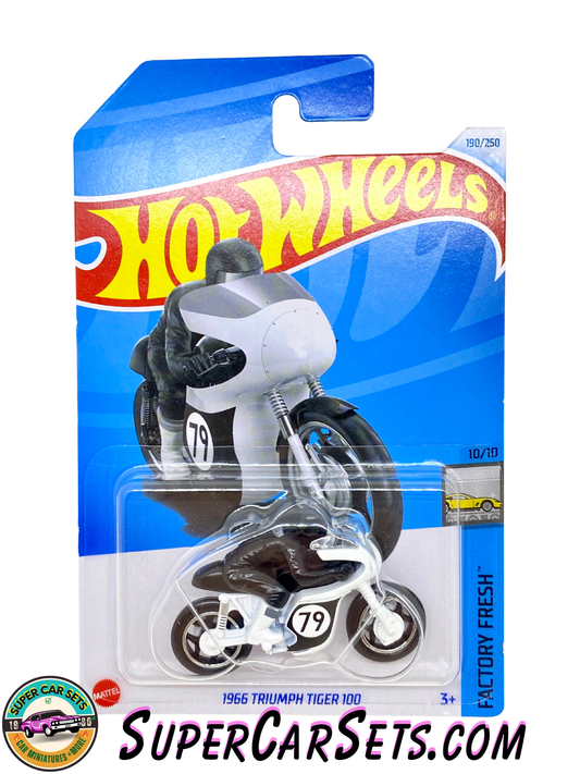 1966 Triumph Tiger 100 - Hot Wheels Factory Fresh 2024 (10/10) (190/250)