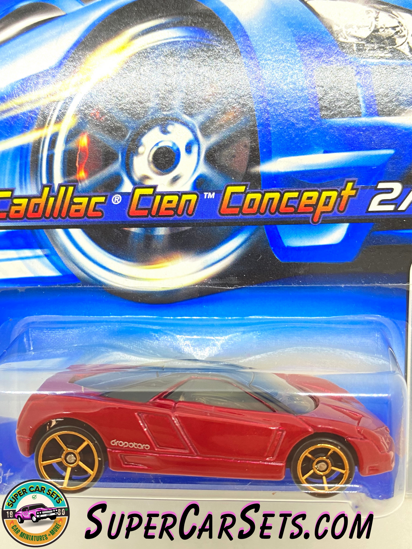 Hot Wheels - (VINTAGE) - Cadillac Cien Concept 2/5 - Dropstars 2/5 (#057) (Year launched 2006)