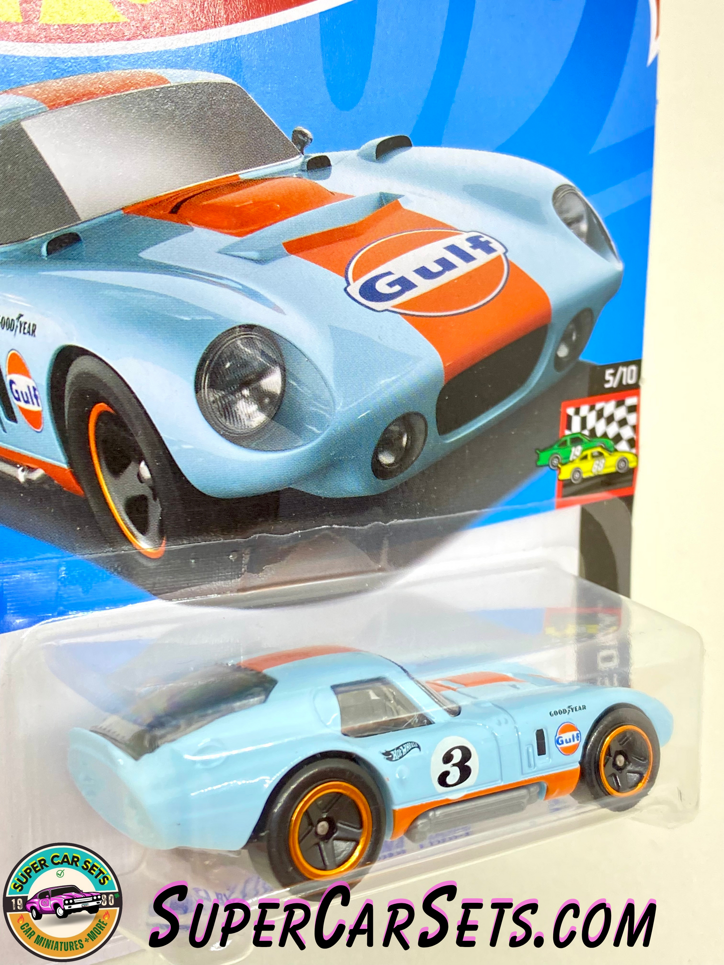 Shelby Cobra “Daytona Coupe” - Hot Wheels HW Race Day - 2024 (5/10) (122/250)