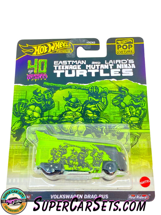 Teenage Mutant Ninja Turtles (40 Years) - Volkswagen Drag Bus - Hot Wheels Premium Pop Culture