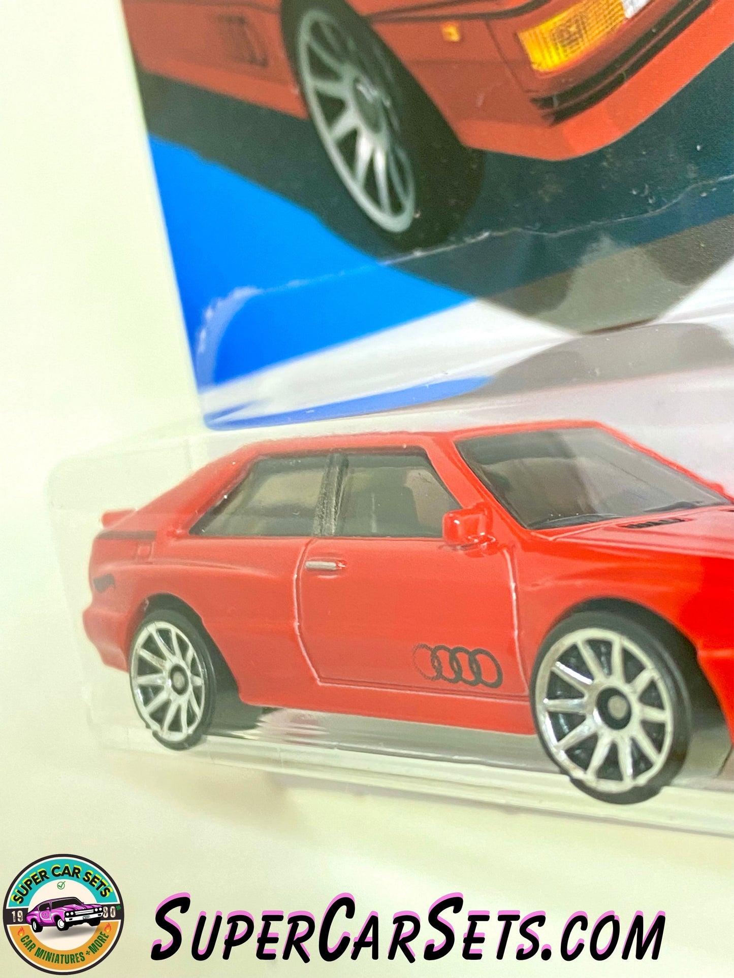 87 Audi Quattro (red colour) - Hot Wheels HW Turbo - 2024 (2/5) (102/250)