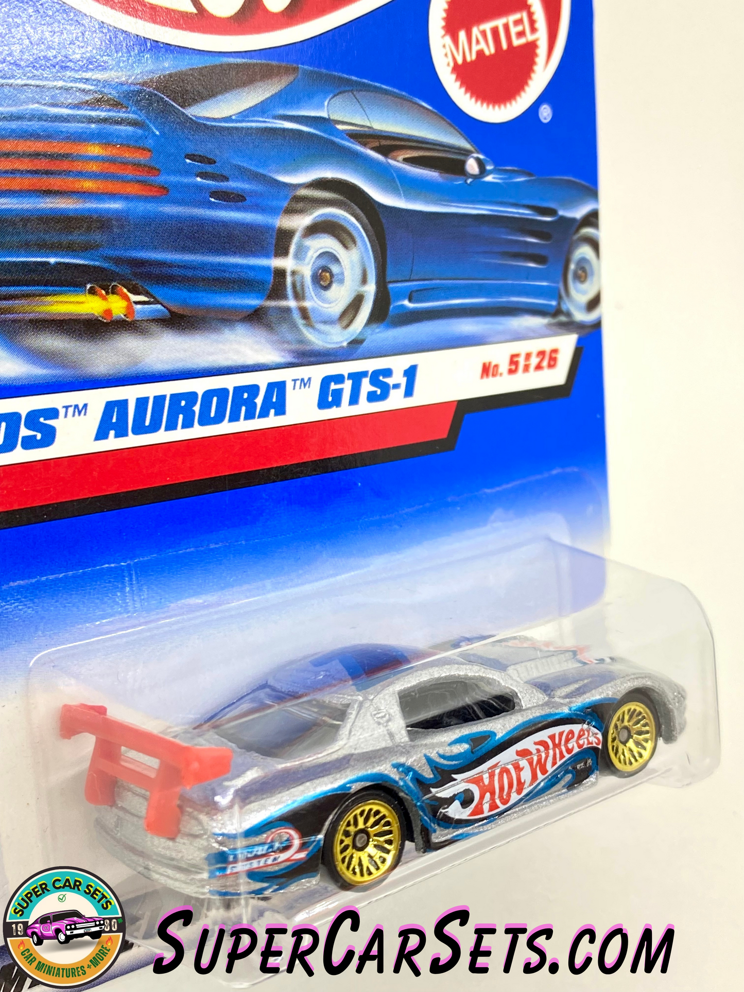 Hot Wheels  (Year launched 1999) - Olds Aurora GTS-1 (6/26) (#21058)