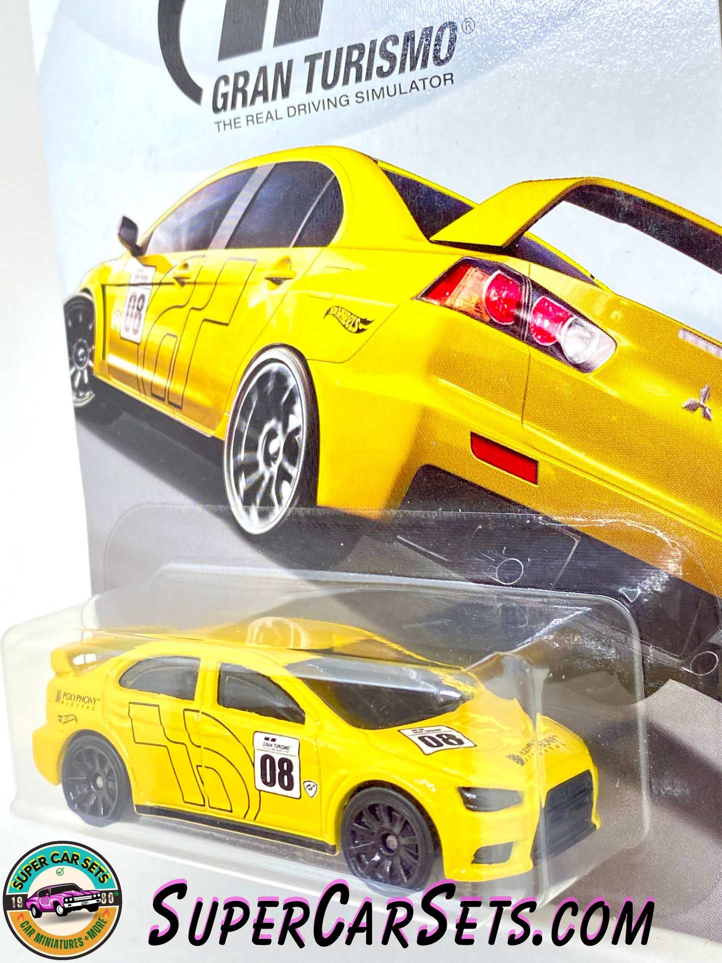 Hot Wheels Gran Turismo - 2018 (3/8) 2008 Lancer Evolution