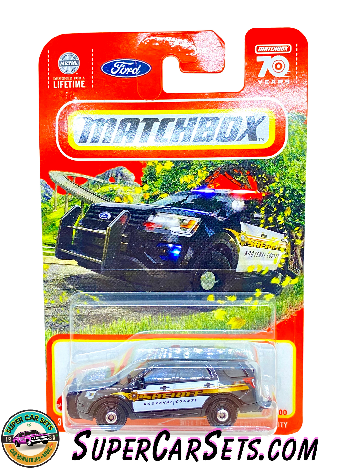 2016 Ford Interceptor Utility (24/100) (Sheriff Kootenai County) (HKX01) - Matchbox