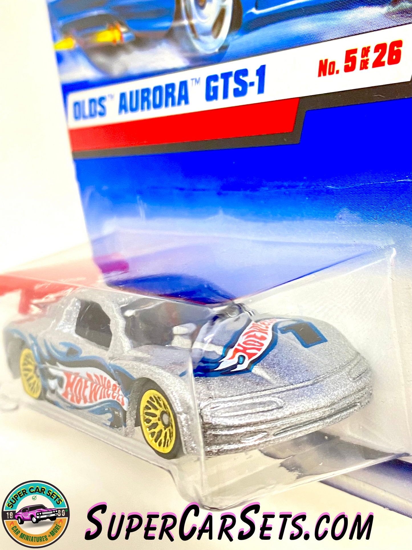 Hot Wheels  (Year launched 1999) - Olds Aurora GTS-1 (6/26) (#21058)