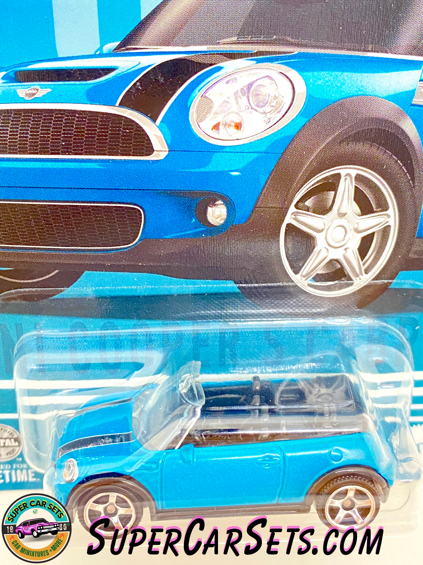 Matchbox - Mini - 2010 Mini Cooper S Cabrio (blue colour)