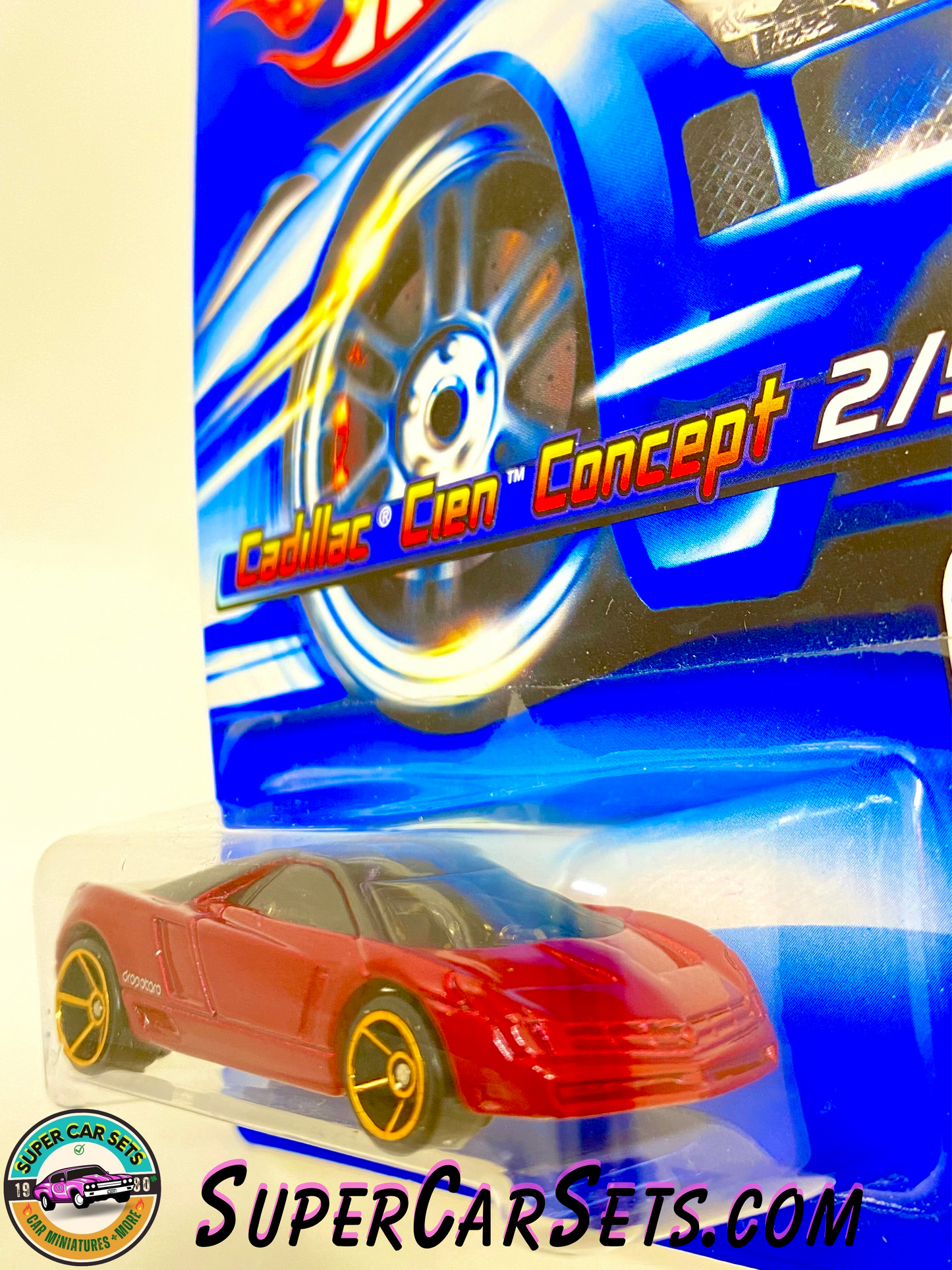 Hot Wheels - (VINTAGE) - Cadillac Cien Concept 2/5 - Dropstars 2/5 (#057) (Year launched 2006)