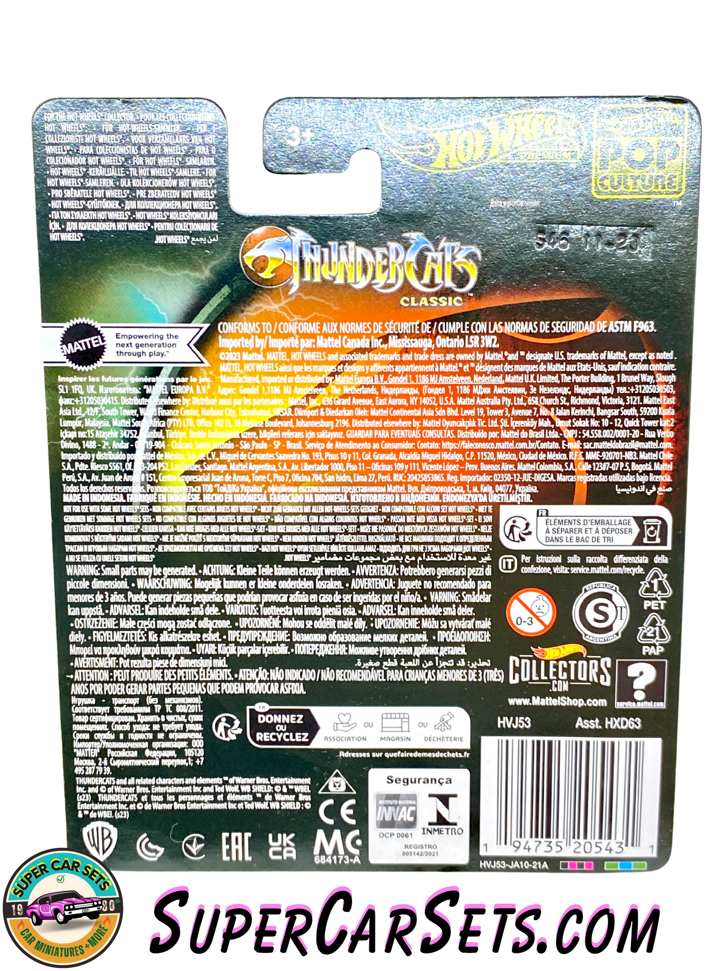 ThunderCats Thunder Tank - Hot Wheels Premium Pop Culture