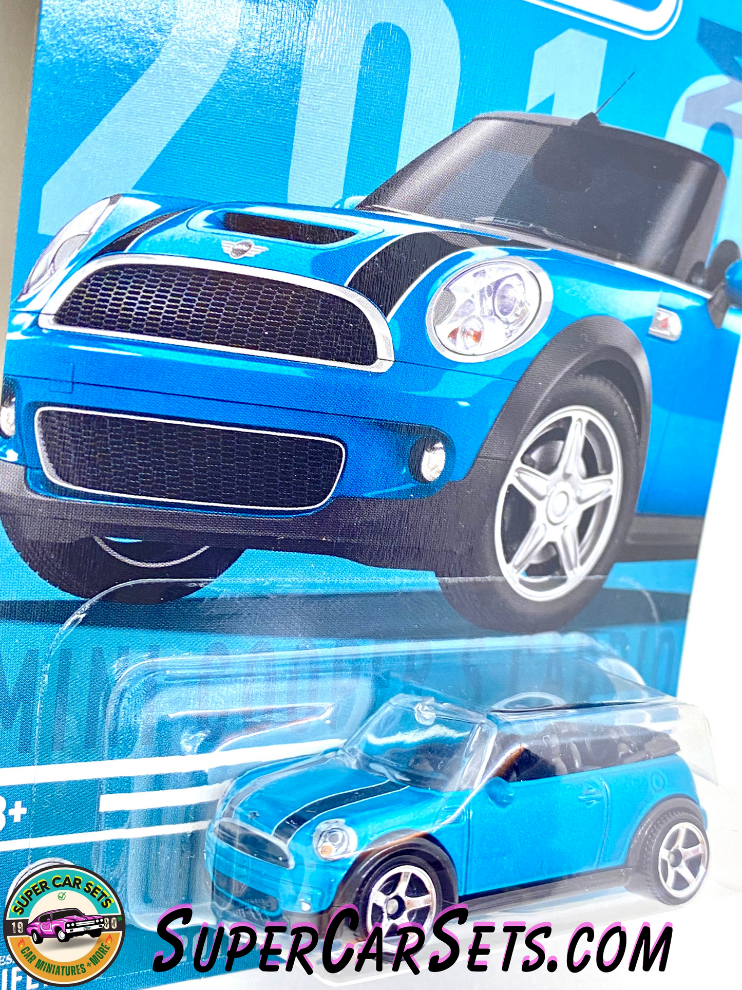 Matchbox - Mini - 2010 Mini Cooper S Cabrio (blue colour)