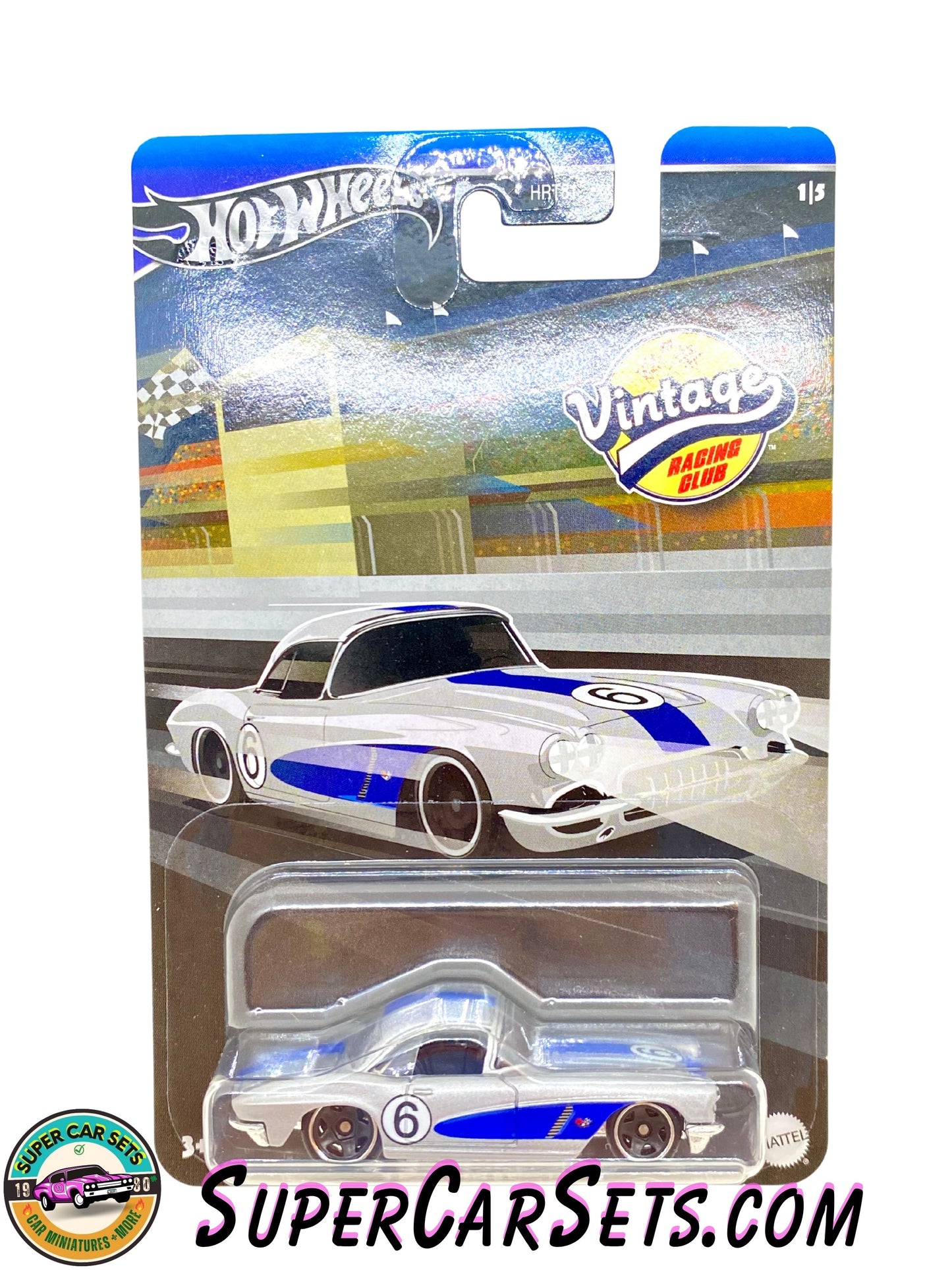 1962 Corvette - Hot Wheels Vintage Racing Club - 2024 - mix 2 (1/5)