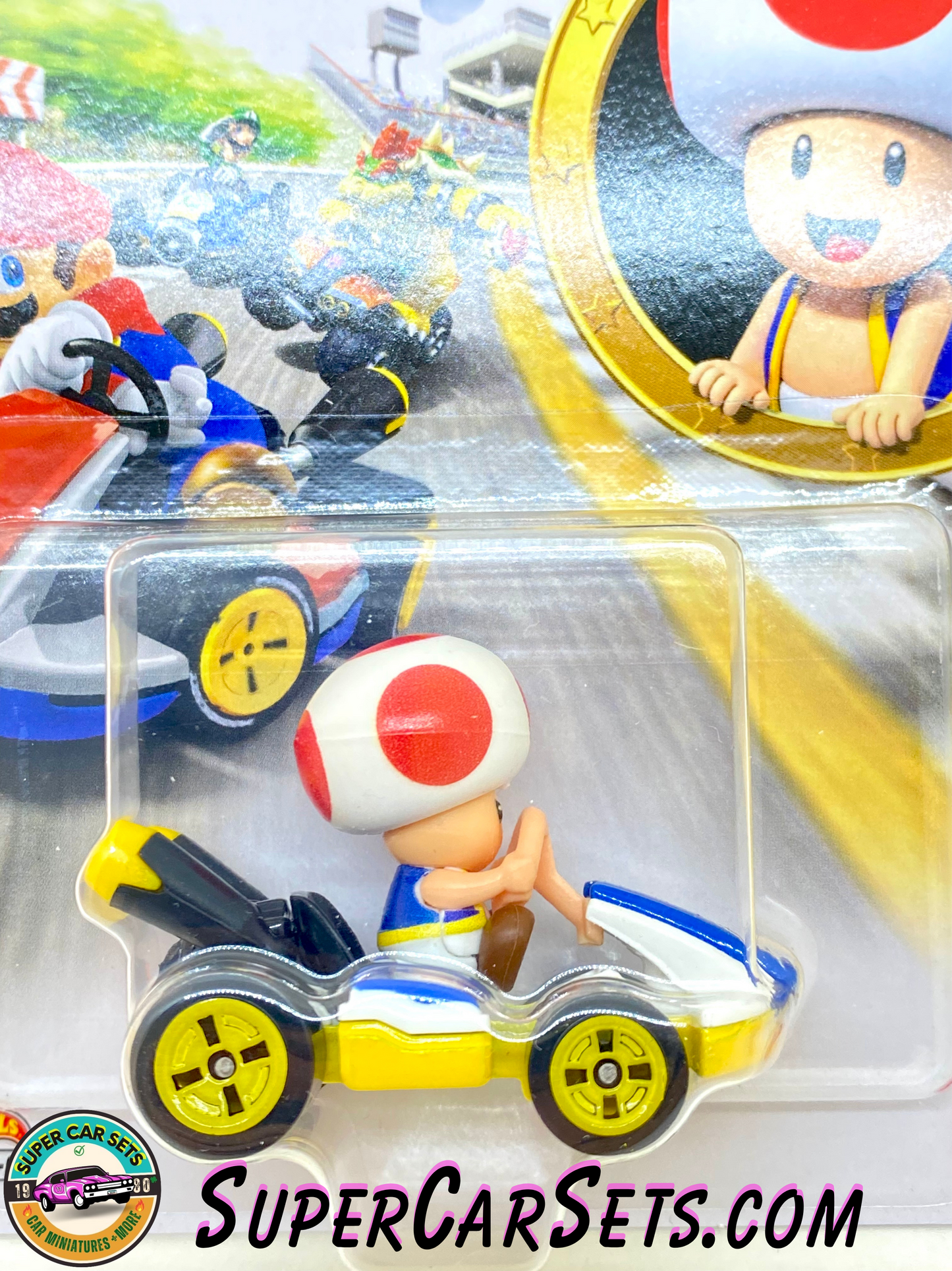 Toad - Standard Kart - Mario Kart Hot Wheels