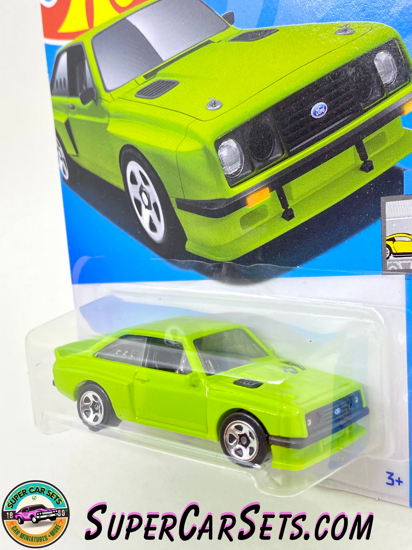 Ford Escort RS2000 (green colour) - Hot Wheels Factory Fresh - 2024 (1/10) (23/250)