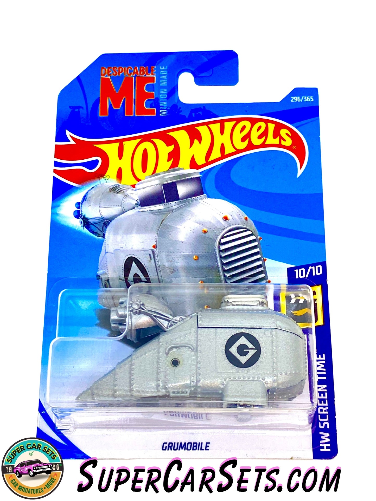 Grumobile (Depicable Me Minion Made) - Hot Wheels HW Screen Time - 2018 (10/10) (296/365)