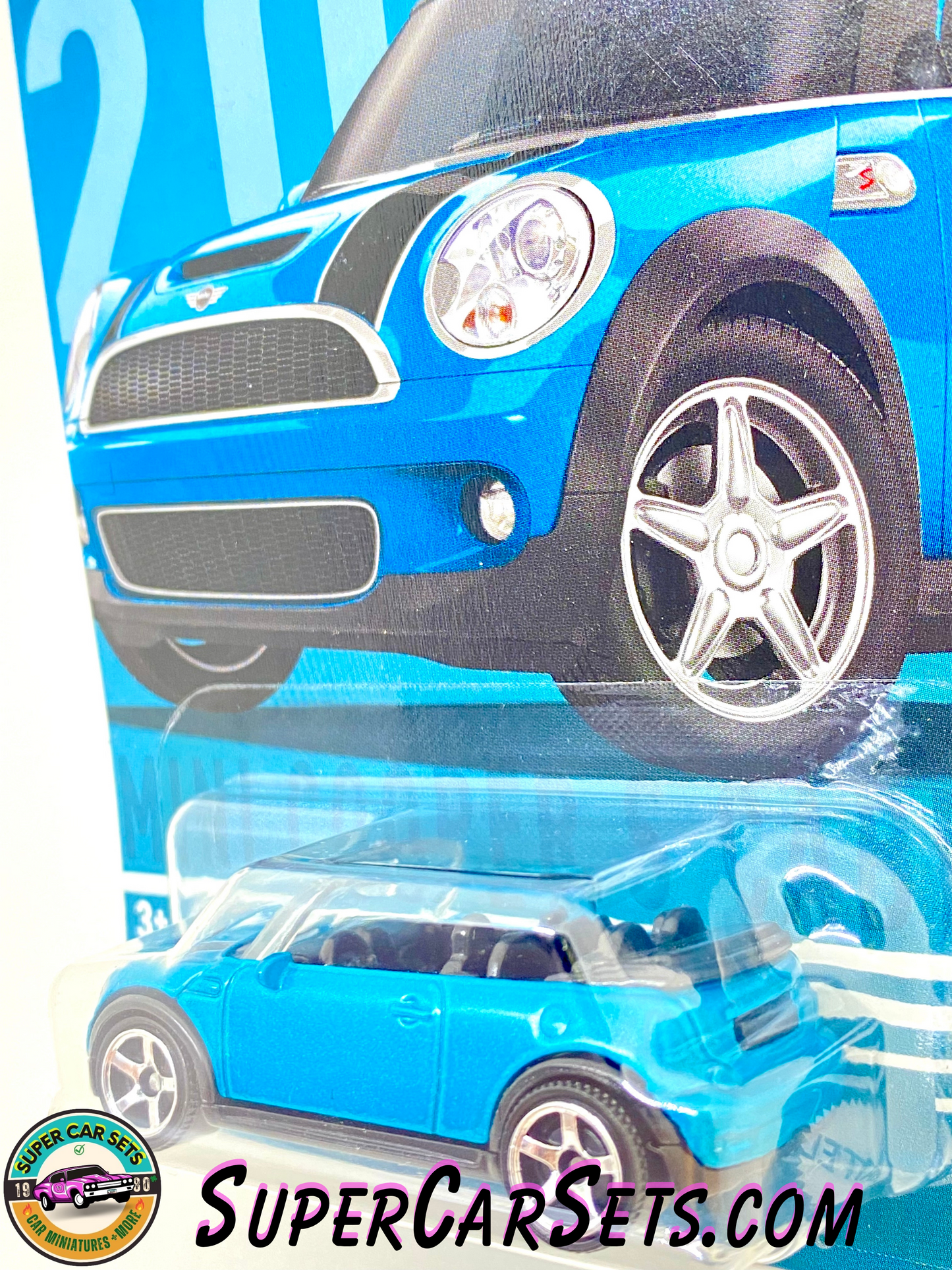 Matchbox - Mini - 2010 Mini Cooper S Cabrio (blue colour)