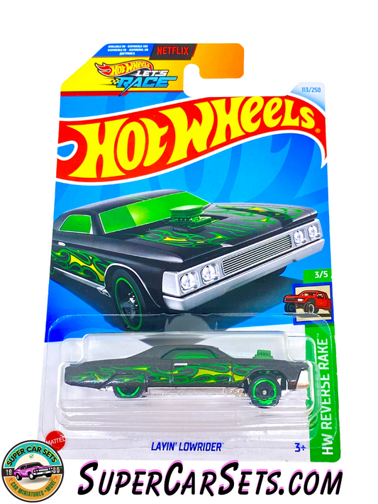 Layin’ Lowrider - Hot Wheels HW Reverse Rake - 2024 (3/5) (113/250)