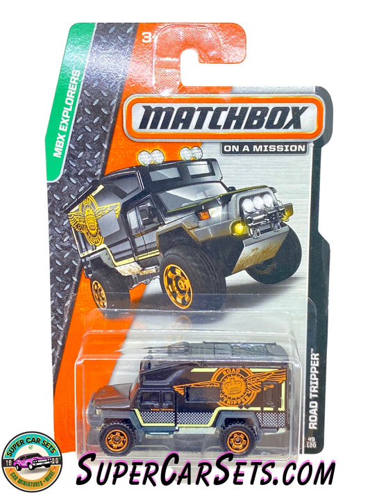 Road Tripper (card slightly bent) (BDT43-0719) (Year launched 2014) - Matchbox MBX Explorers 2014 (49/120)