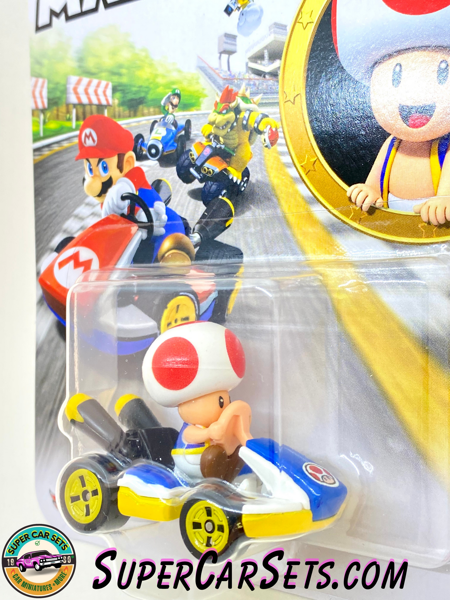 Toad - Standard Kart - Mario Kart Hot Wheels