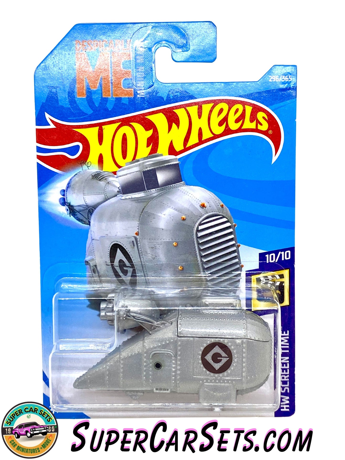 Grumobile (Depicable Me Minion Made) - Hot Wheels HW Screen Time - 2018 (10/10) (296/365)