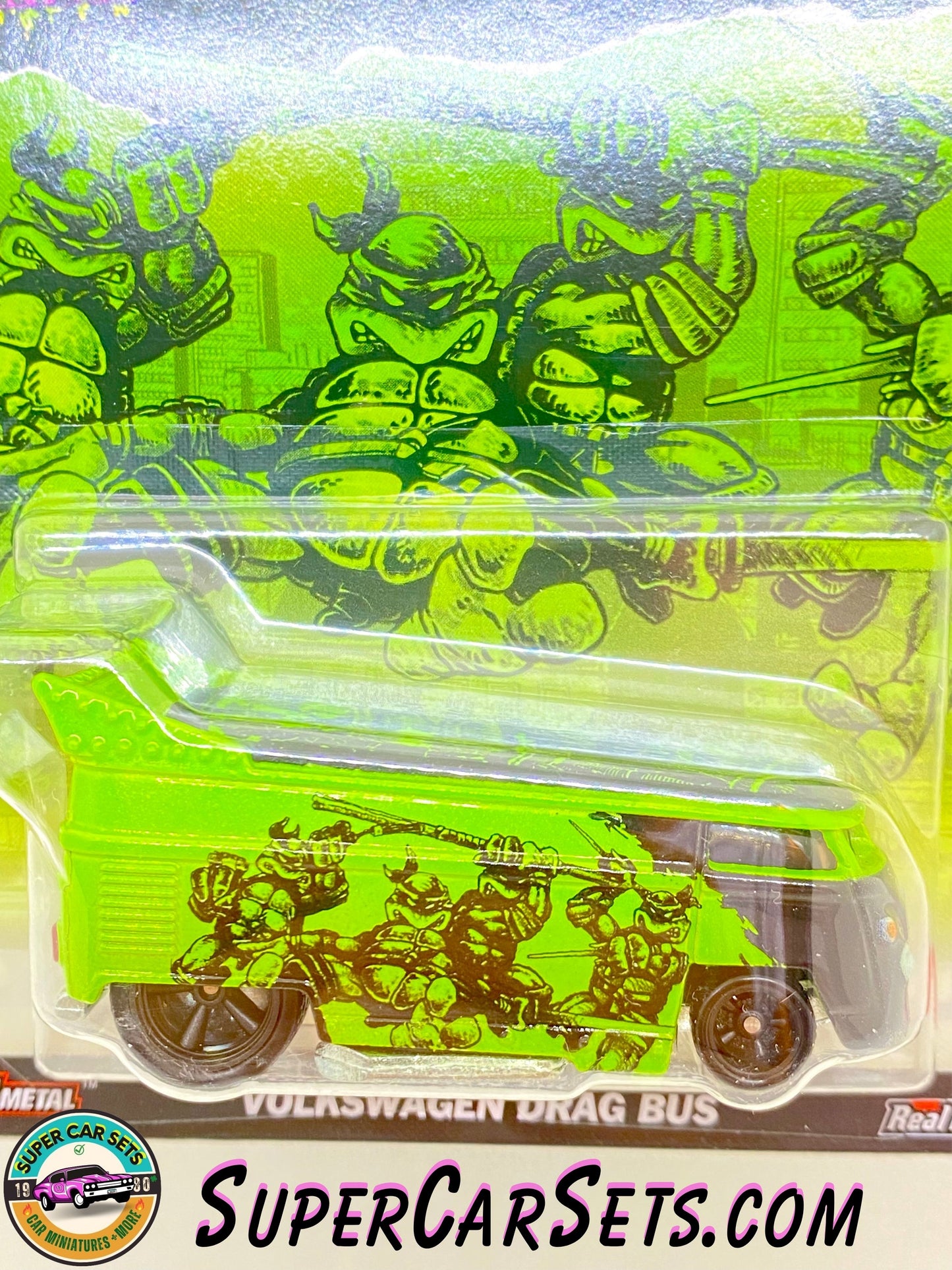 Teenage Mutant Ninja Turtles (40 Years) - Volkswagen Drag Bus - Hot Wheels Premium Pop Culture