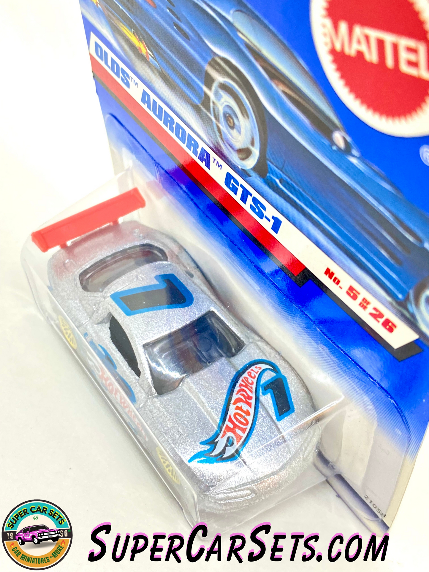 Hot Wheels  (Year launched 1999) - Olds Aurora GTS-1 (6/26) (#21058)