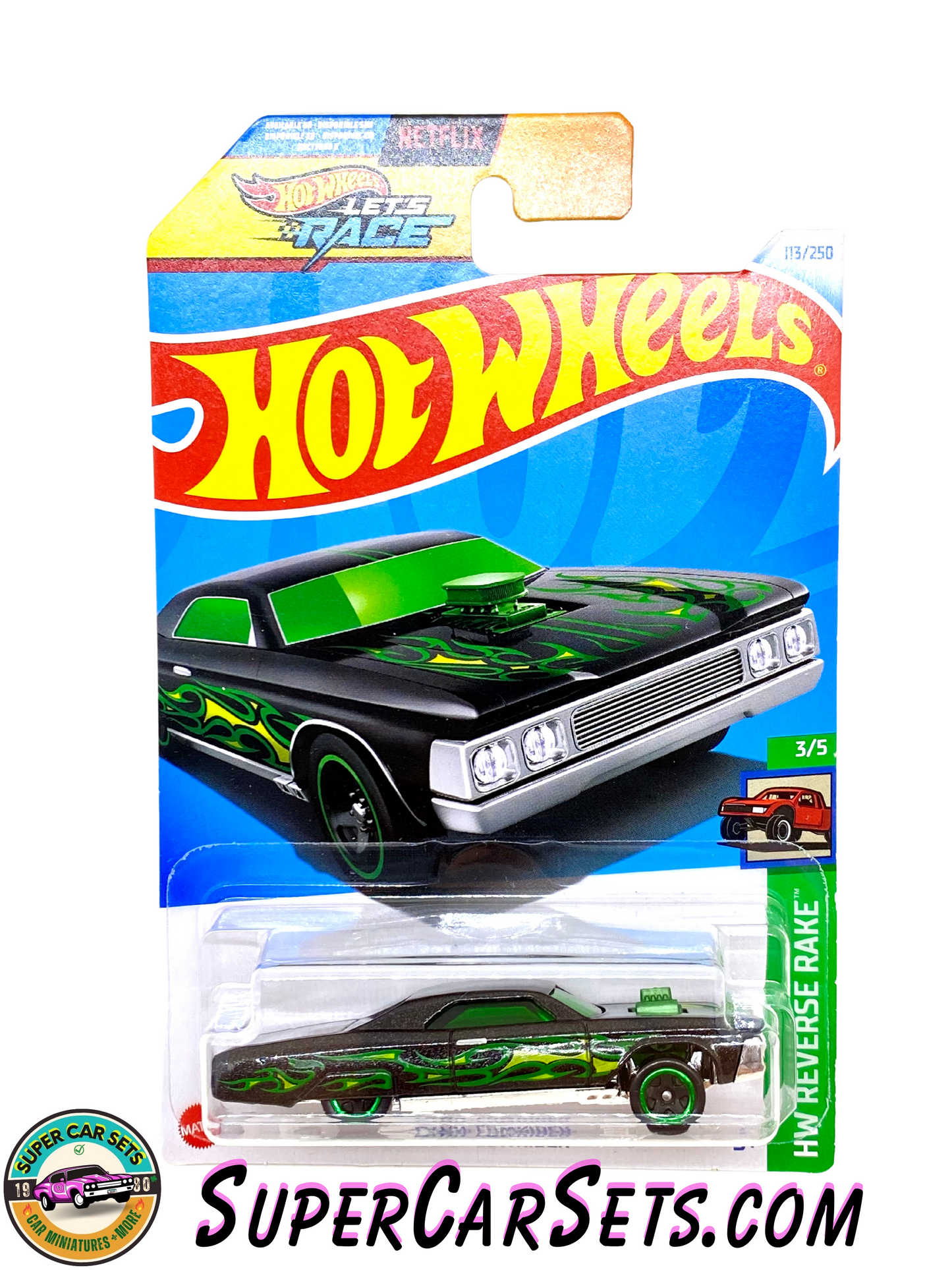 Layin’ Lowrider - Hot Wheels HW Reverse Rake - 2024 (3/5) (113/250)