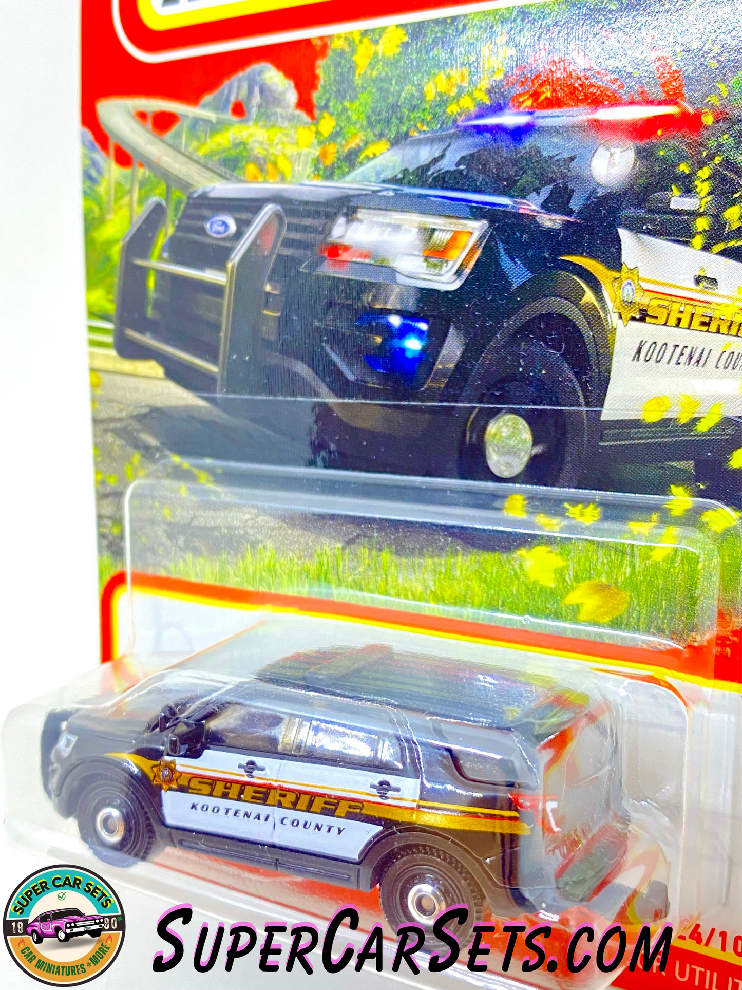 2016 Ford Interceptor Utility (24/100) (Sheriff Kootenai County) (HKX01) - Matchbox