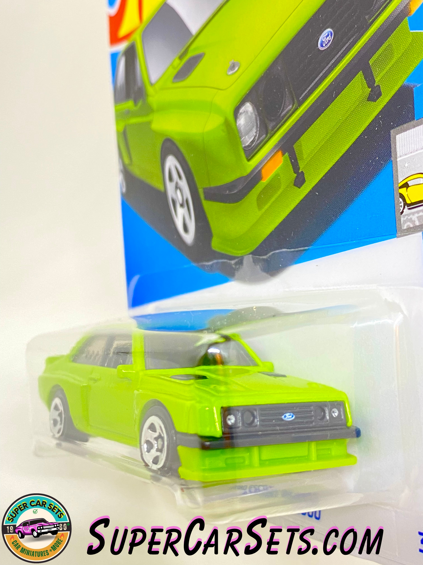 Ford Escort RS2000 (green colour) - Hot Wheels Factory Fresh - 2024 (1/10) (23/250)