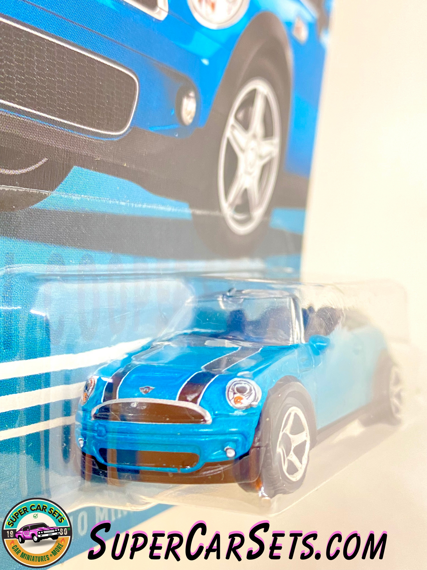 Matchbox - Mini - 2010 Mini Cooper S Cabrio (blue colour)