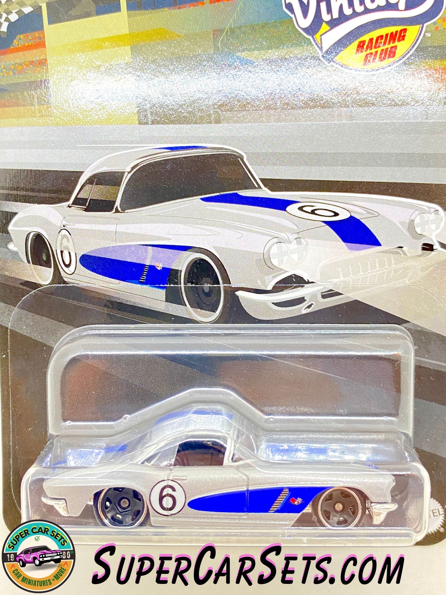 1962 Corvette - Hot Wheels Vintage Racing Club - 2024 - mix 2 (1/5)