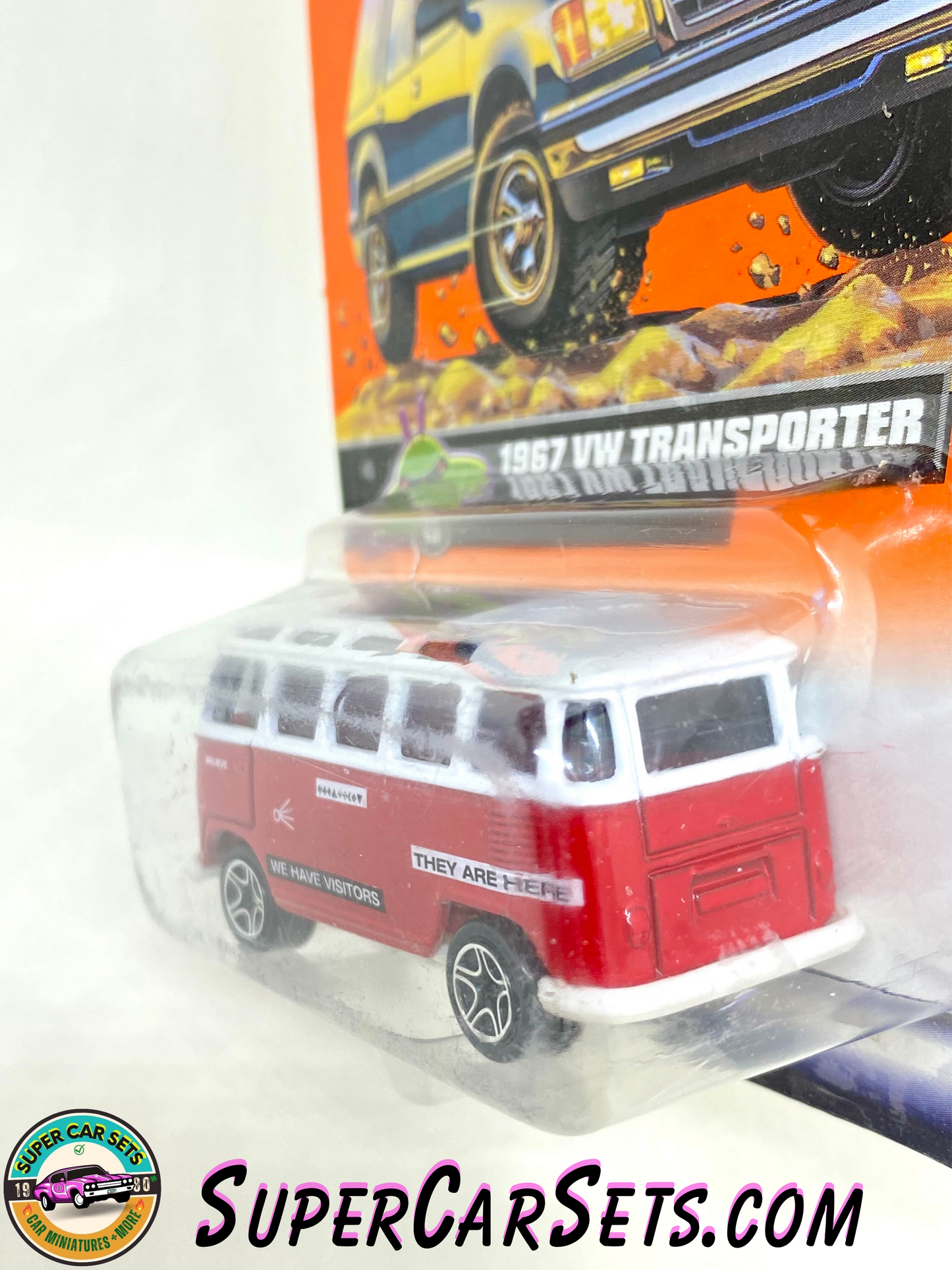 1967 VW Transporter (#64) (36568) (Card aged) (Year launched 1999) - Matchbox