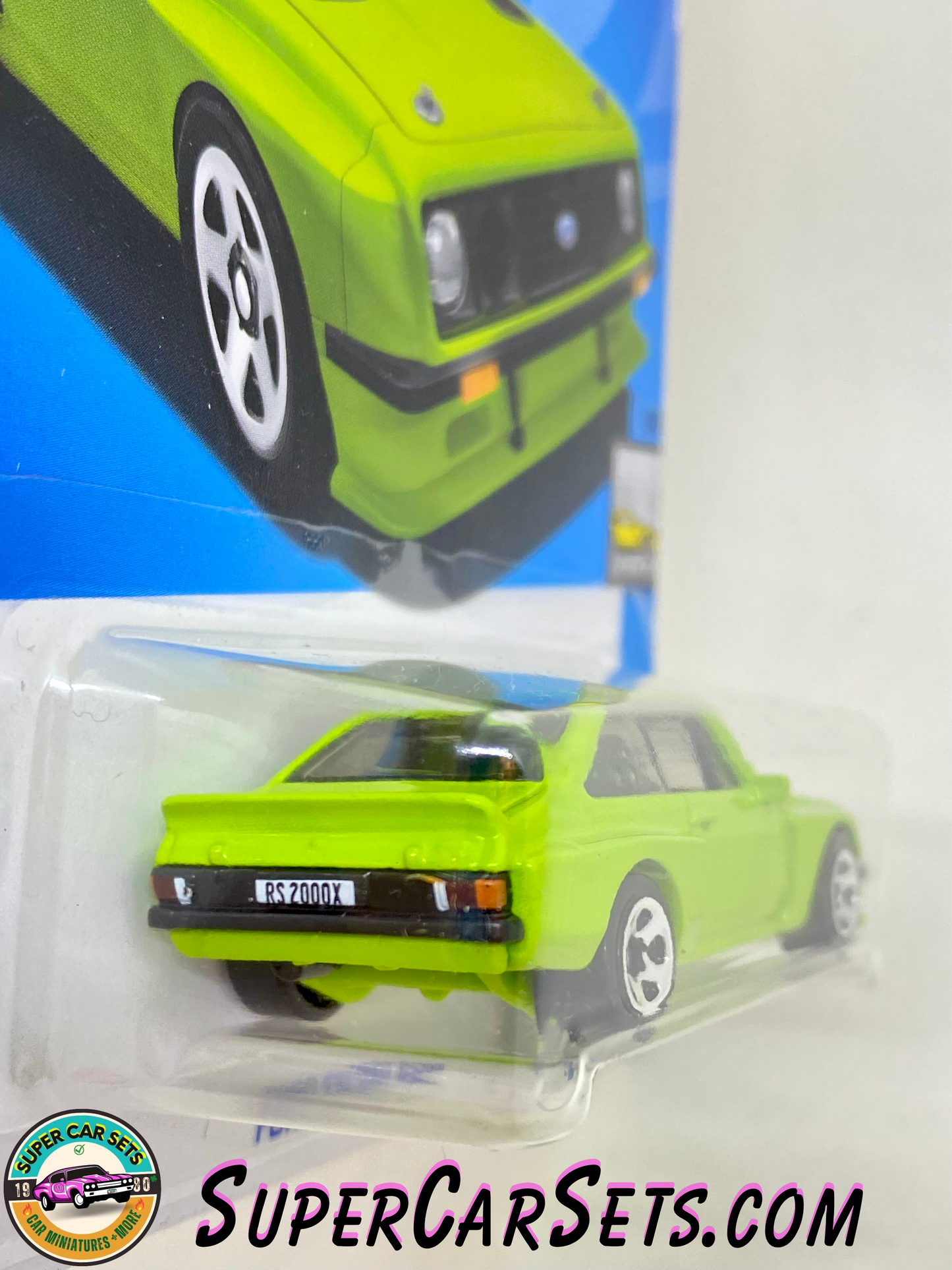 Ford Escort RS2000 (green colour) - Hot Wheels Factory Fresh - 2024 (1/10) (23/250)