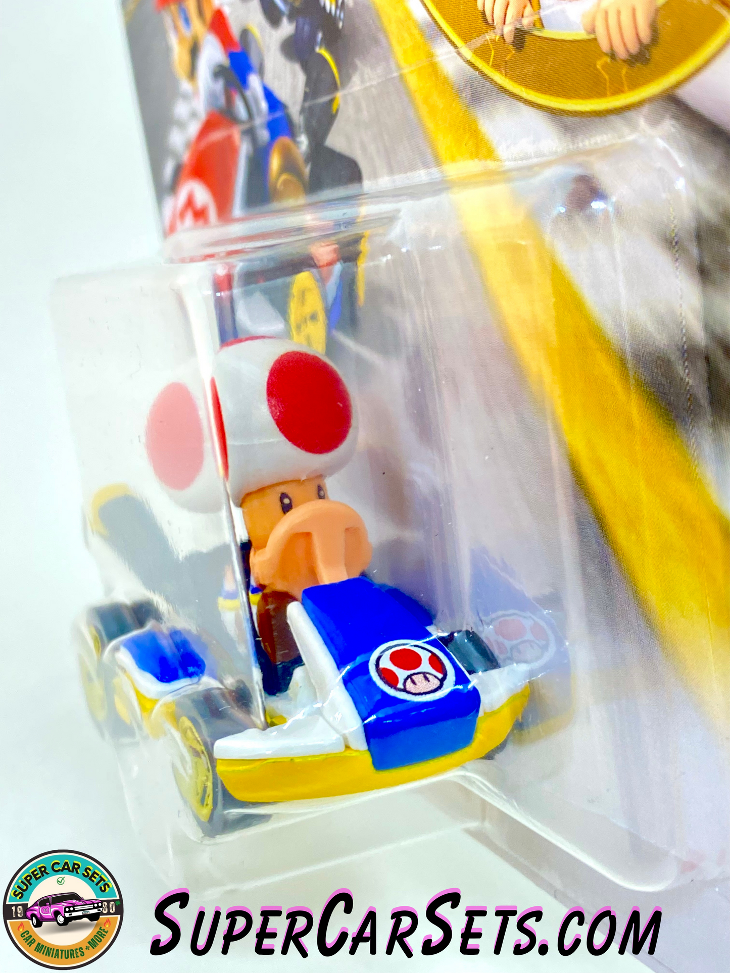 Toad - Standard Kart - Mario Kart Hot Wheels