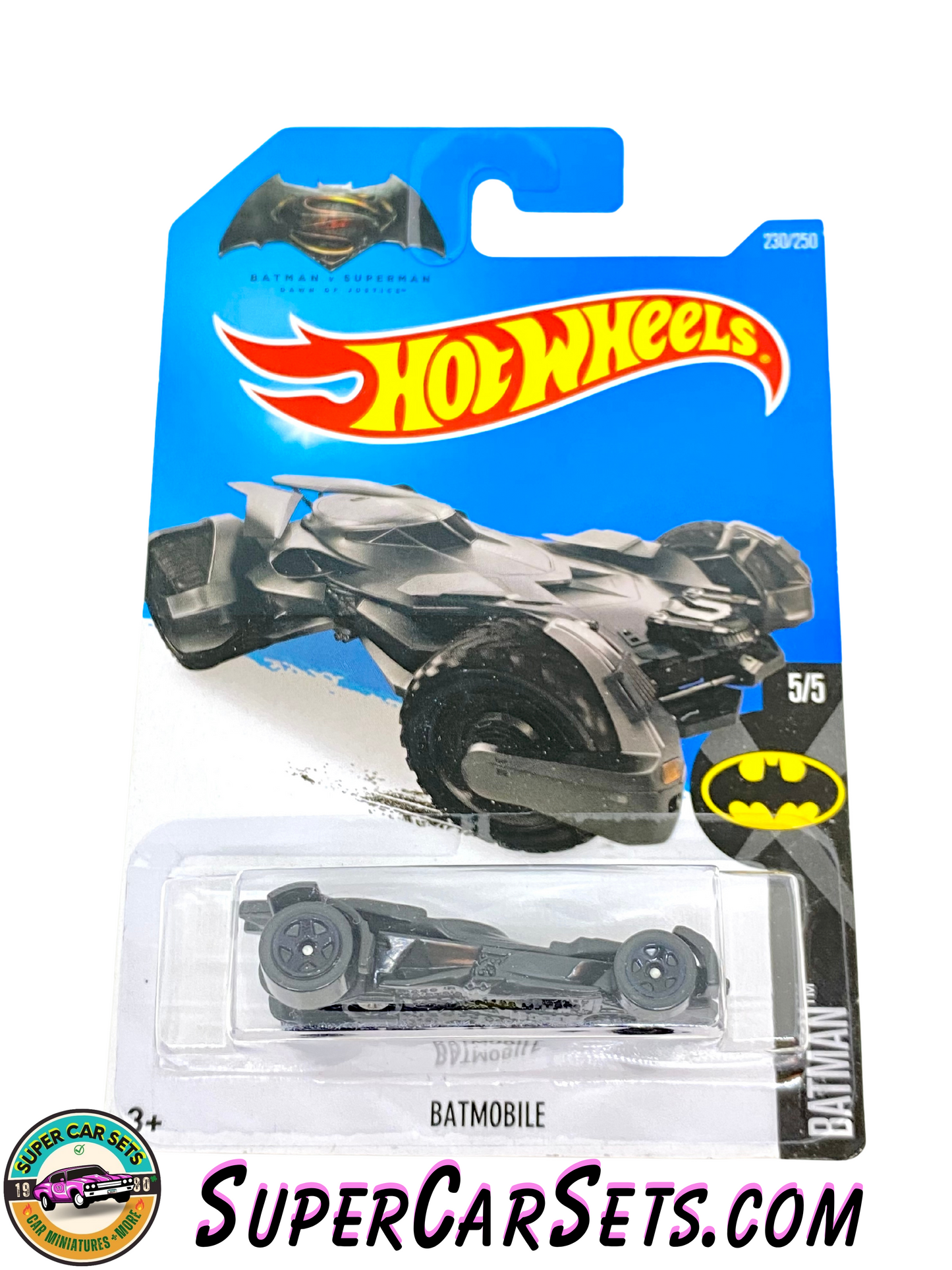 Hot Wheels Batman 2016 (5/5) (230/250) Batmobile