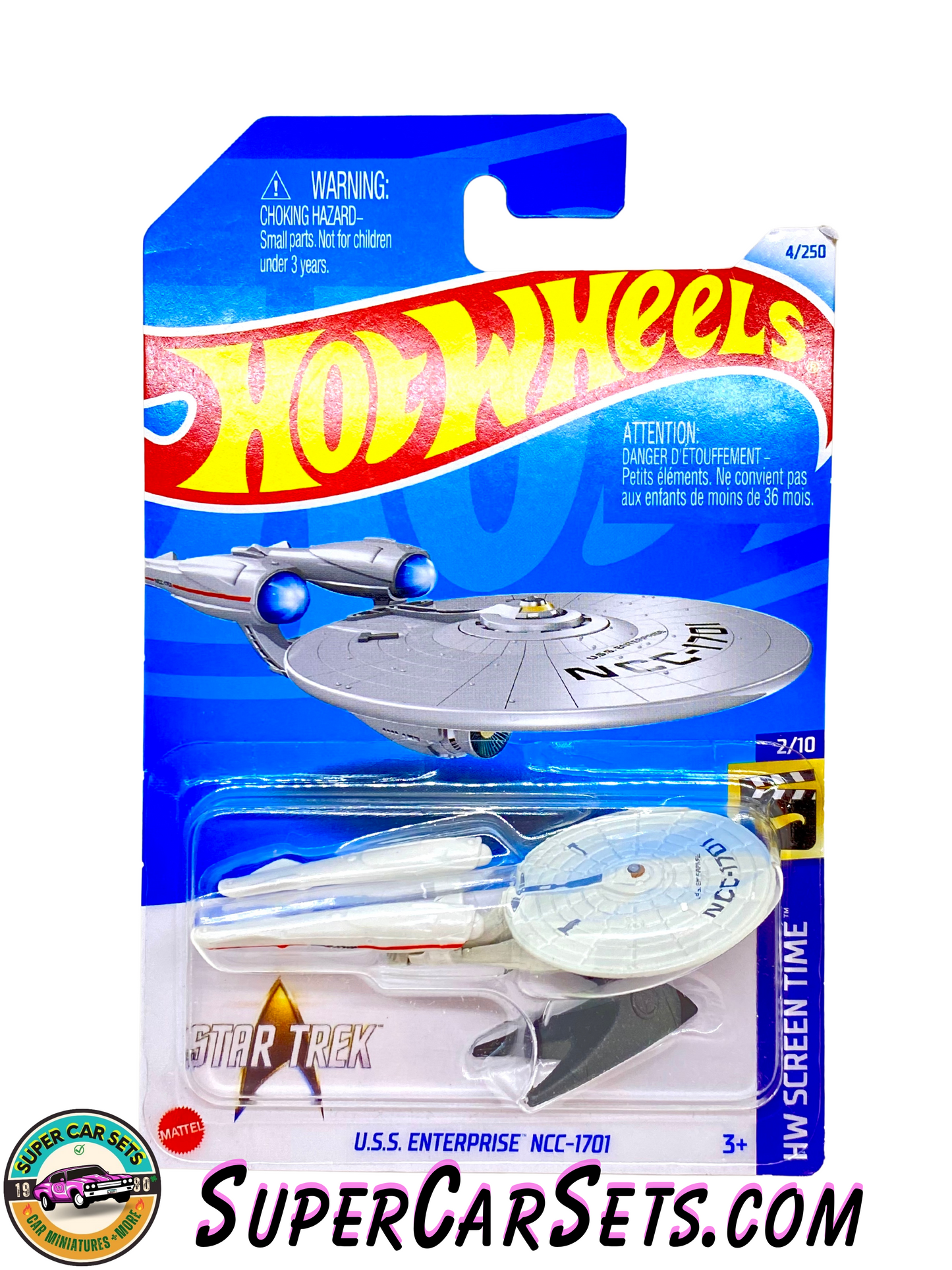 U.S.S. Enterprise NCC-1701 - Hot Wheels HW Screen Time 2024 (2/10) (4/250)