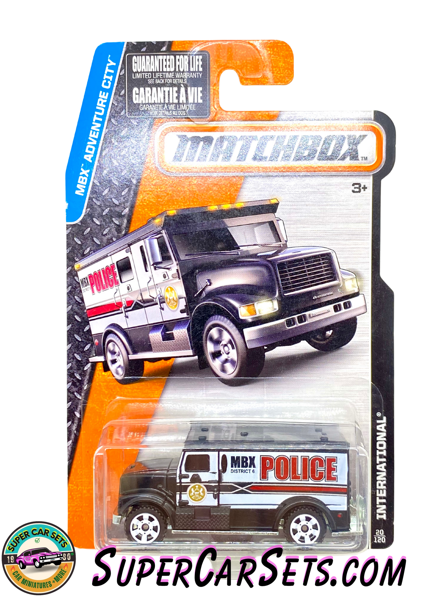 International - MBX Adventure City “Police” (20/120) (CFV95) (Year launched 2015) - Matchbox