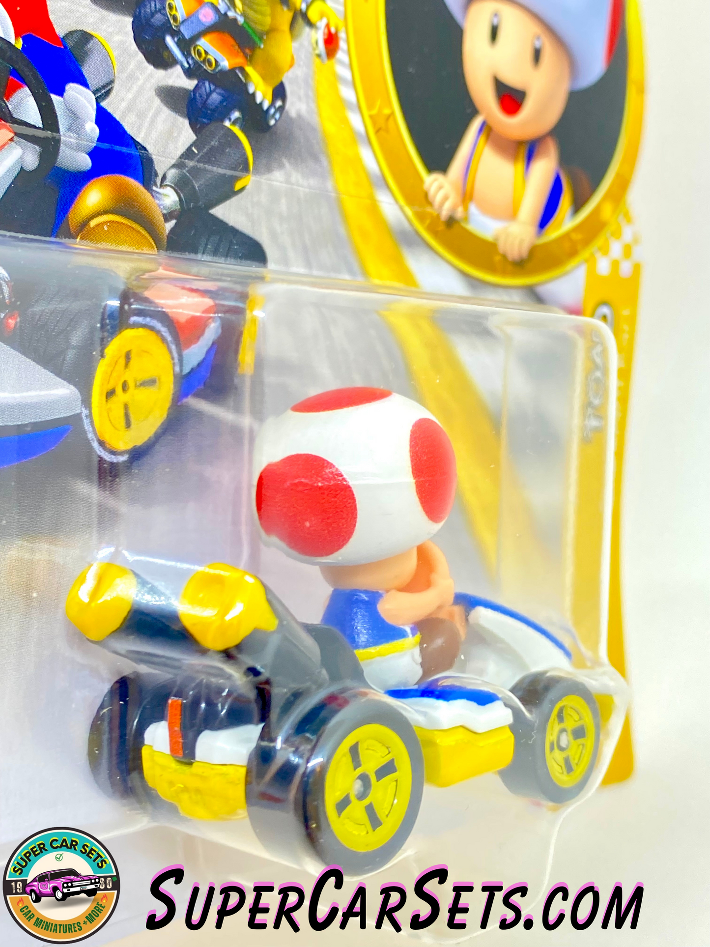 Toad - Standard Kart - Mario Kart Hot Wheels