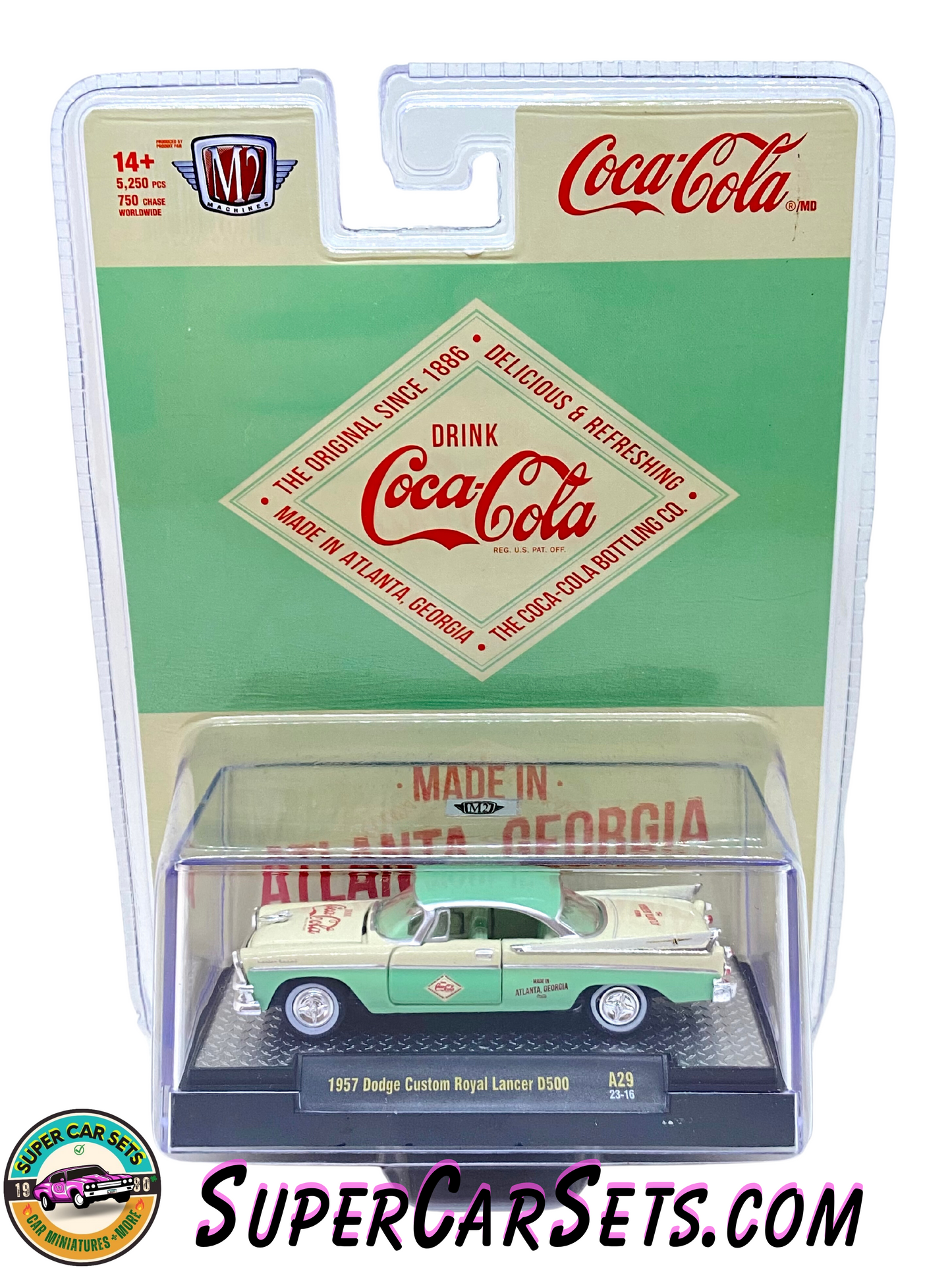 Coca-cola - 1957 Dodge Custom Royal Lancer D500 A29 by M2 Machines