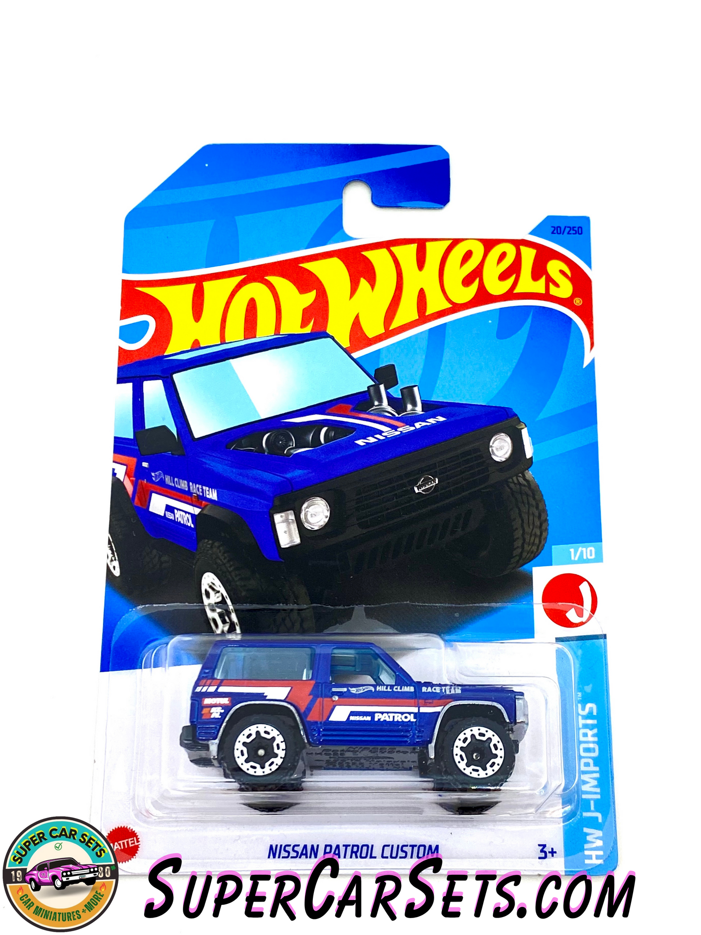 Hot Wheels Nissan Patrol Custom (Blue colour) HW J-Imports (1/10)