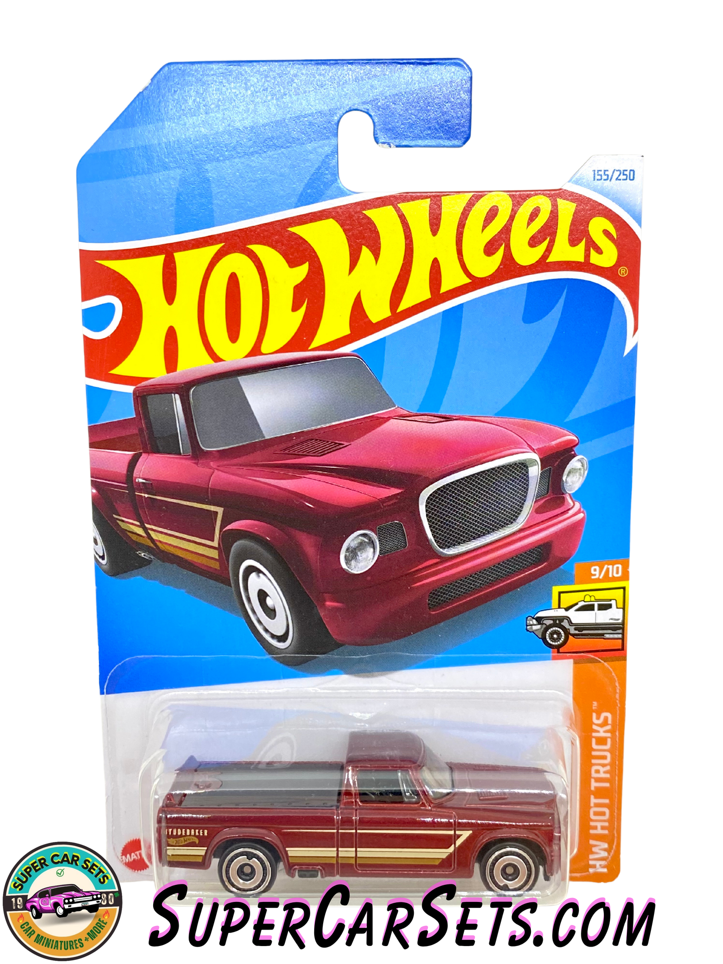 63 Studebaker Champ (card slightly bent) - Hot Wheels HW Hot Trucks 2024 (9/10) (155/250)