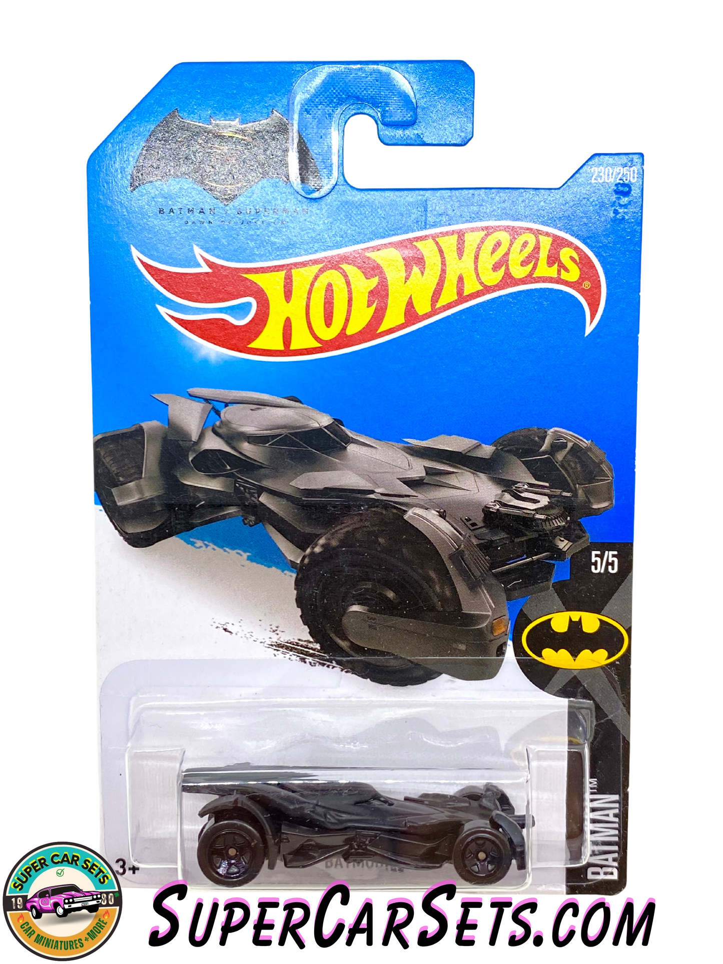 Hot Wheels Batman 2016 (5/5) (230/250) Batmobile