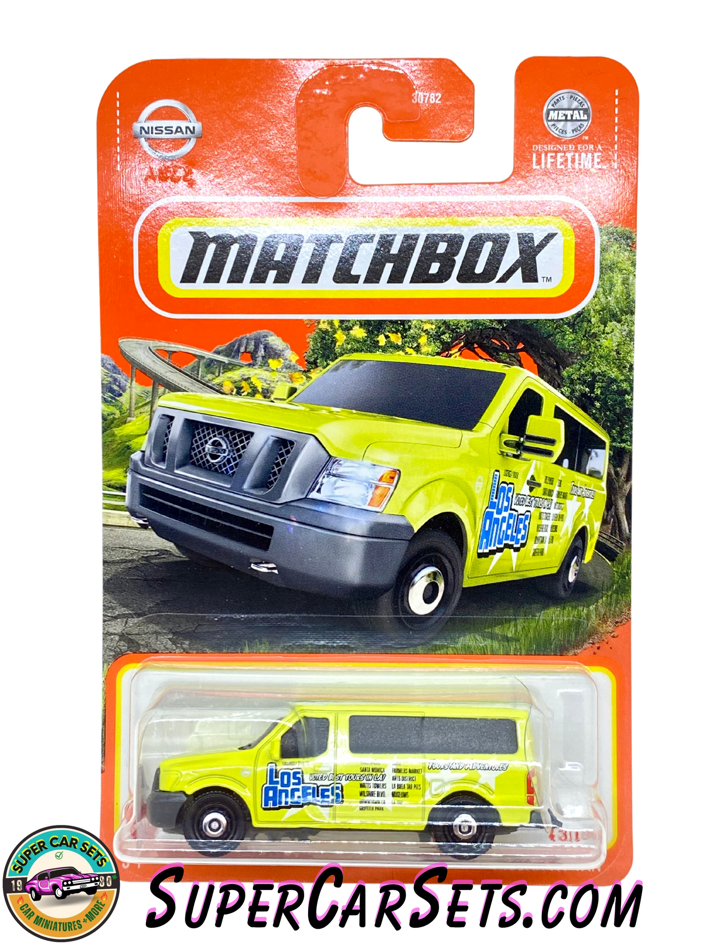 Nissan NV Van (63/100) (Los Angeles) - Matchbox