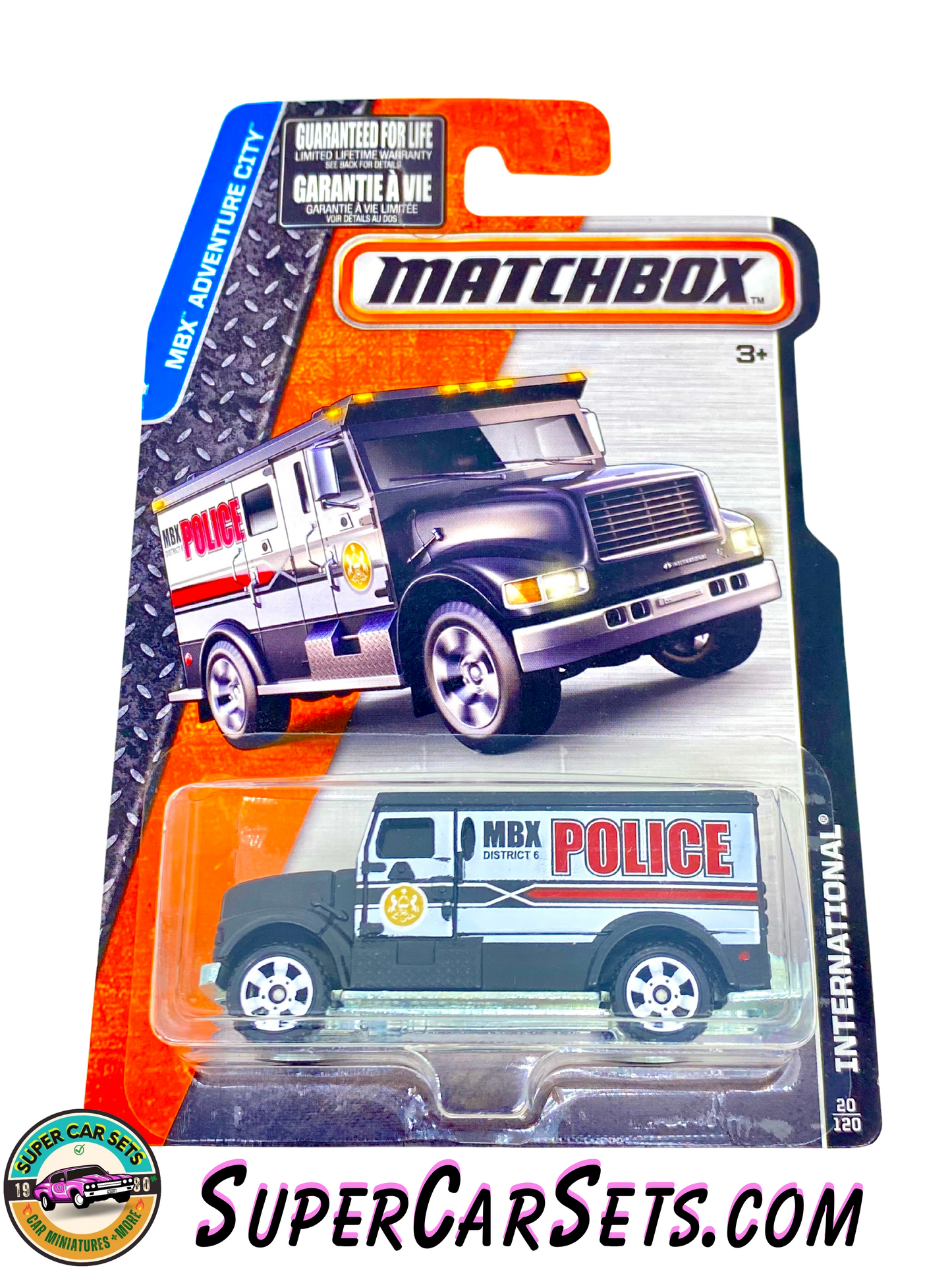 International - MBX Adventure City “Police” (20/120) (CFV95) (Year launched 2015) - Matchbox