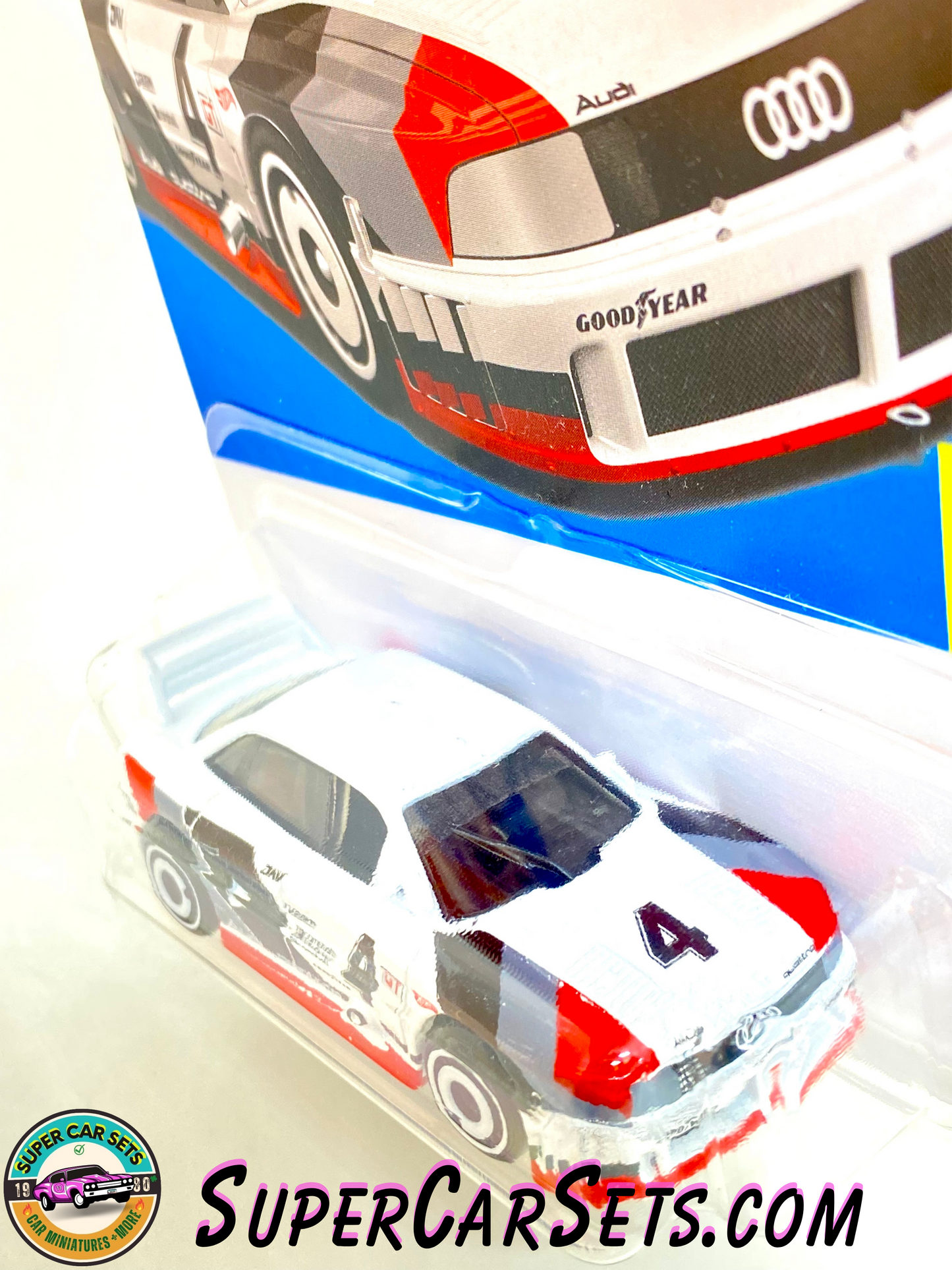 Audi ’90 Quattro (white colour) - Hot Wheels - Retro Racers 2023 (6/10) (77/250)