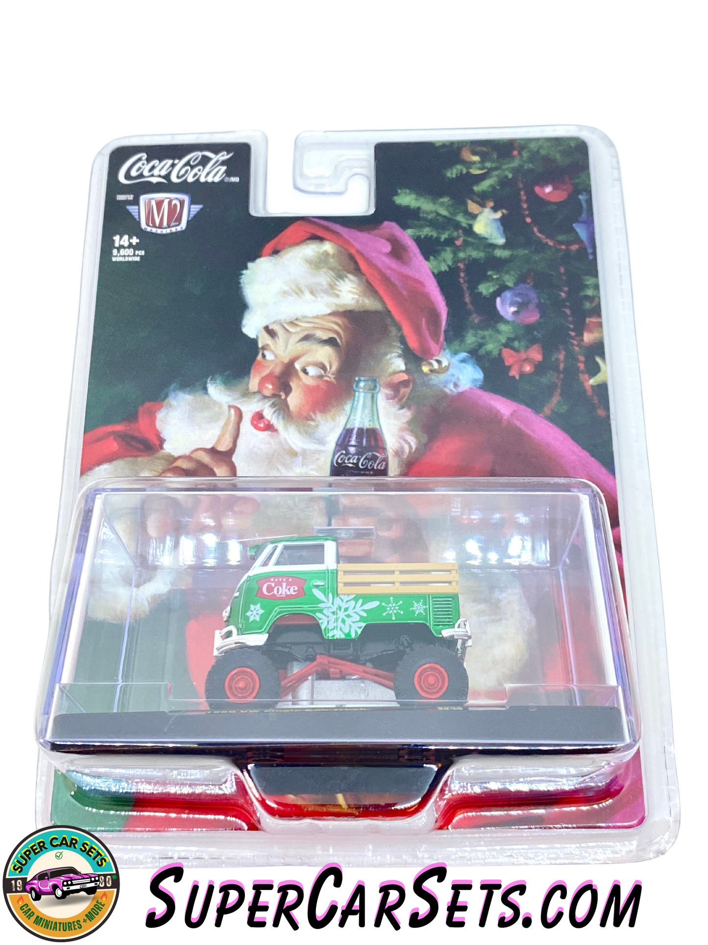 Coca-Cola Christmas 2023 - 1960 VW Single Cab Truck made by M2 Machines