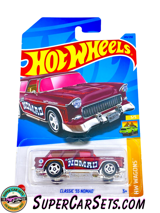 Classic ’55 Nomad (red colour) - Hot Wheels HW Wagons 2023 (5/5) (243/250)